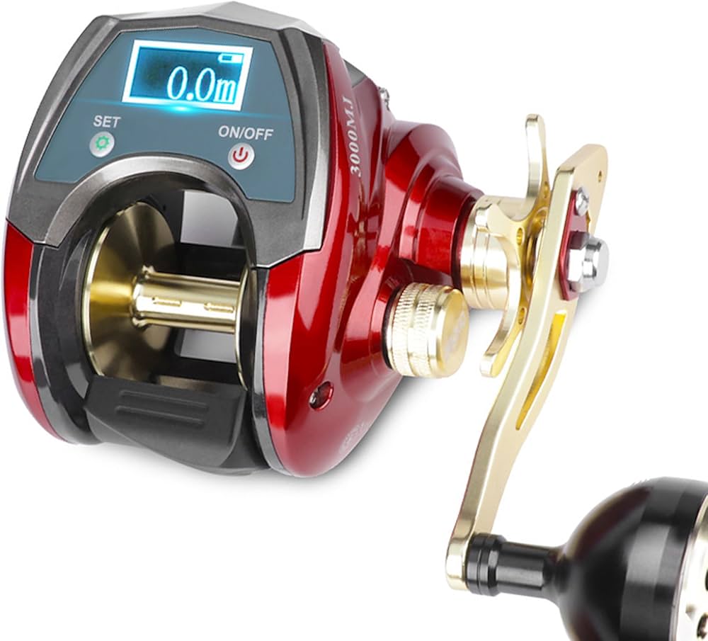 Amazon | VISPREA リール ベイトリール 釣りリール ラインカウンタ