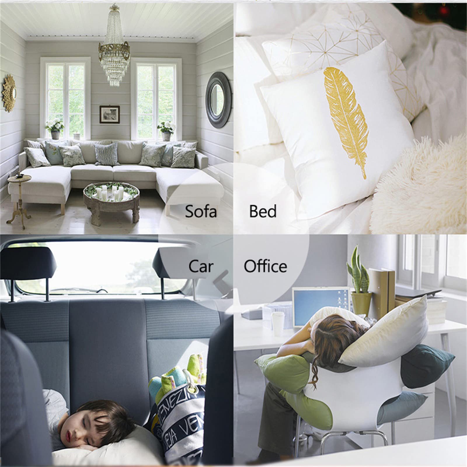 Amazon.co.jp: クッションカバー 4枚セット北欧 トルコ風 座布団カバー