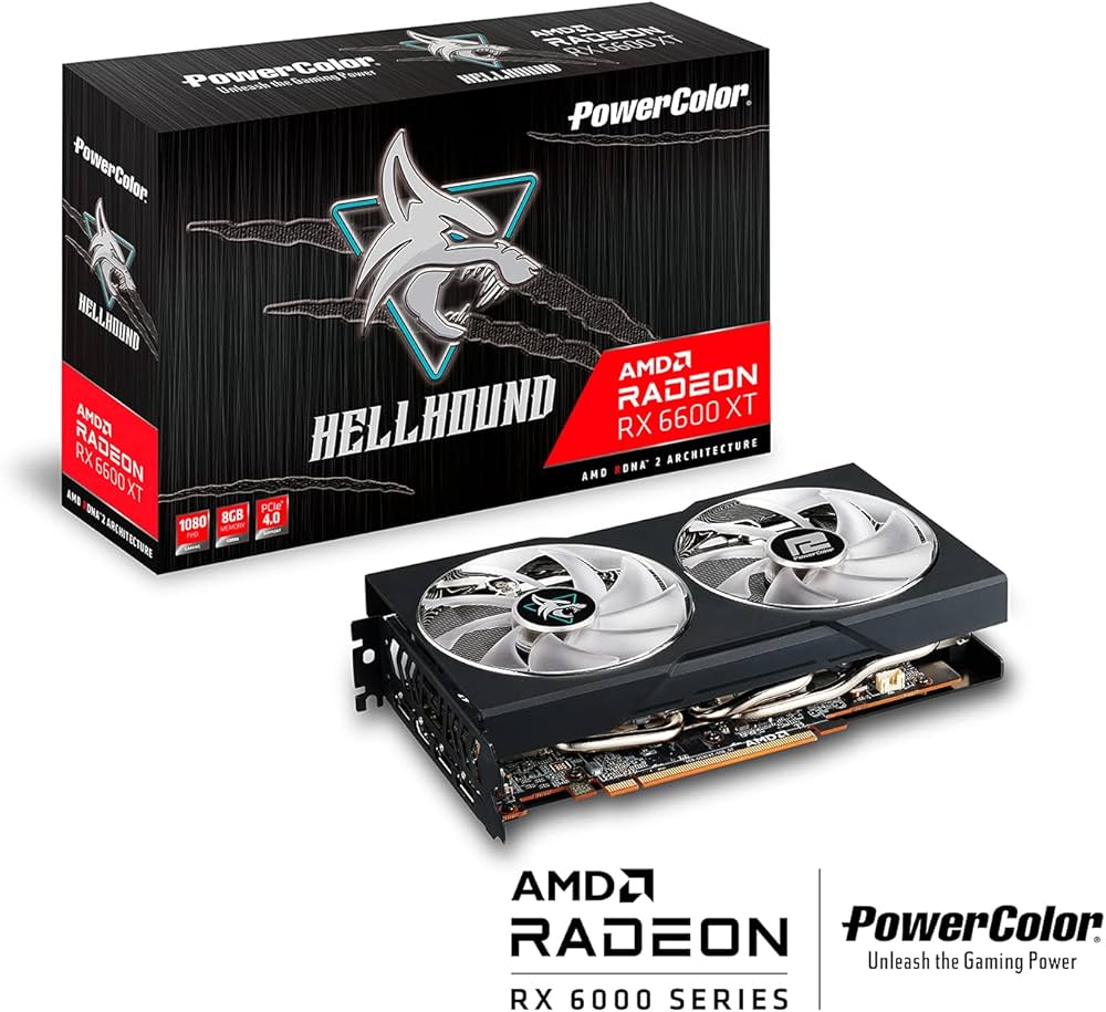 Amazon | Power Color AMD Radeon RX6600XT 搭載 グラフィックボード