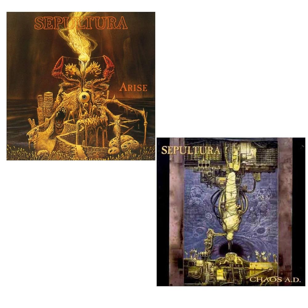 Arise - Chaos A.D. - Sepultura 2 CD Album Bundling - Amazon.com Music