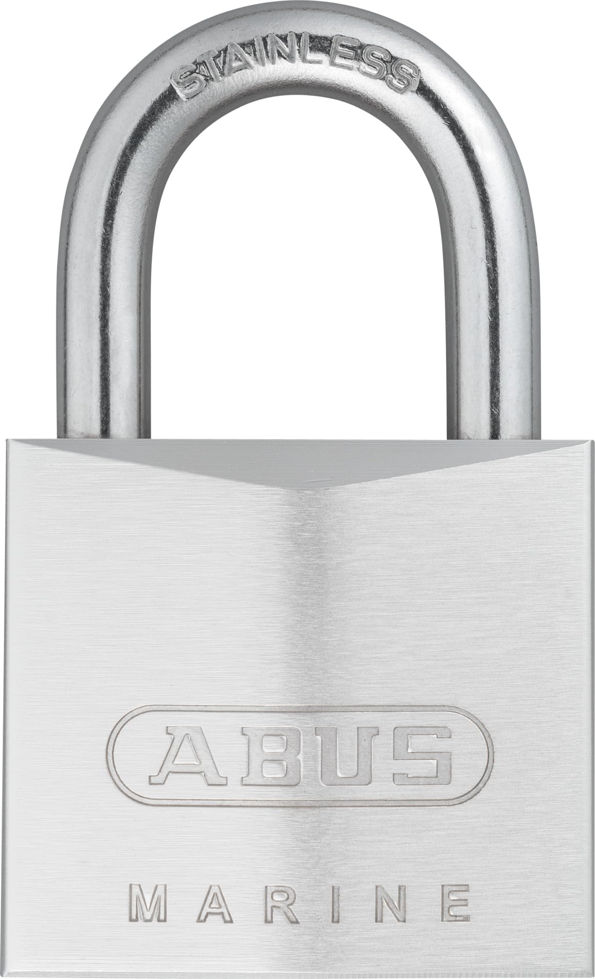 ABUS 75IB/40 Marine Grade Chrome Plated Brass Padlock, Stainless