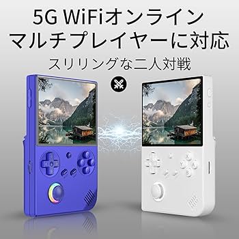 Amazon.co.jp: ANBERNIC RG40XXV ポータブルゲーム機 Linuxシステム