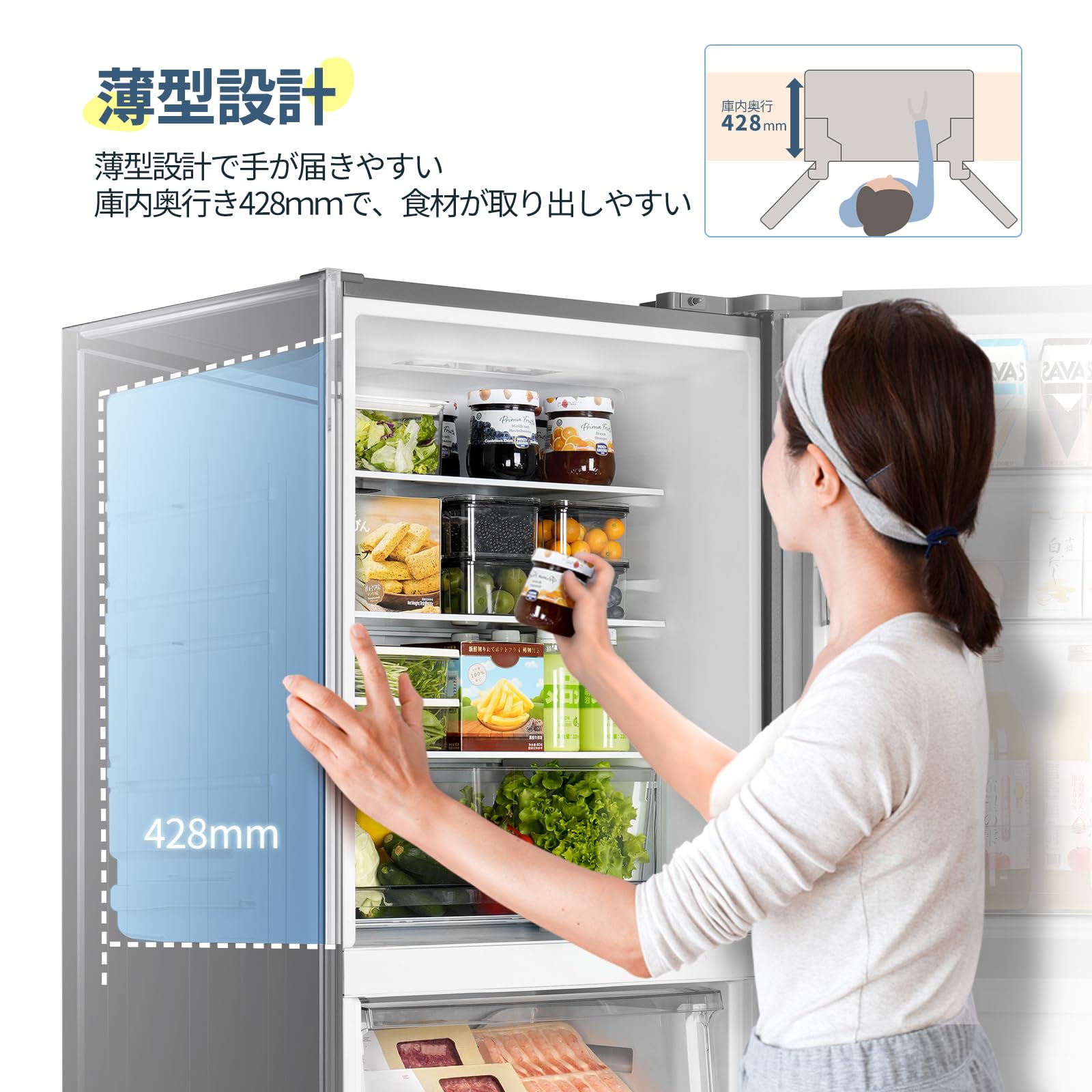 Amazon | 【家電セット 2点】 コンフィー(COMFEE') 冷蔵庫237L+洗濯機