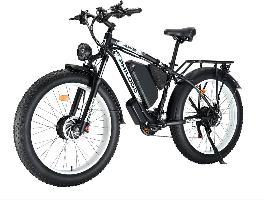 Amazon | PHILODO 26インチマウンテンバイク 48V22A2000W シマノ21段