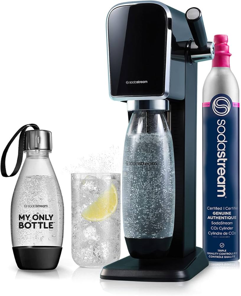 Amazon.com: SodaStream - ART Sparkling Water Maker | STARTER KIT