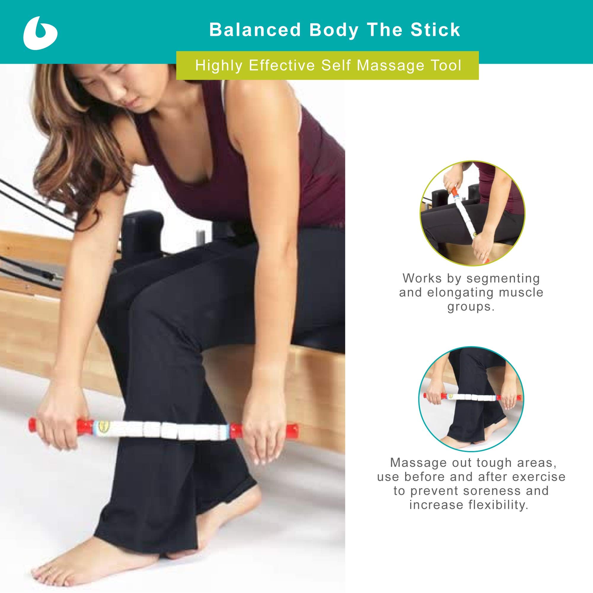 Amazon | Balanced Body The Stick | Balanced Body | フォームローラー
