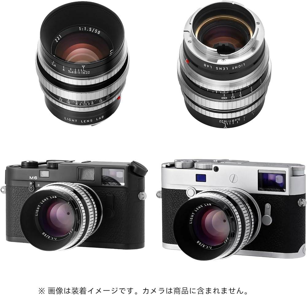 Amazon | LIGHT LENS LAB Mマウント 50mm F1.5 Z21 単焦点レンズ フル