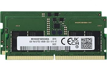 Sam Original 16GB (2x8GB) DDR5 4800MHz PC5-38400 SODIMM 1Rx16 CL40