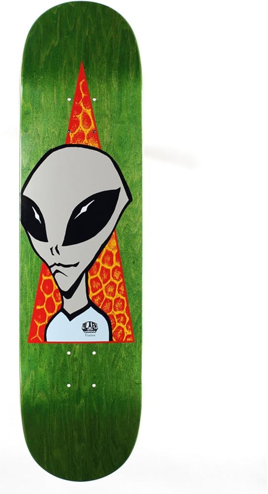 Amazon | ビジターエイリアンワークショップスケートボードデッキ