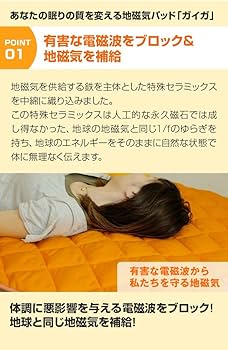 Amazon.co.jp: 丸山式 ガイアコットン 地磁気パッド ガイガ Gaiga