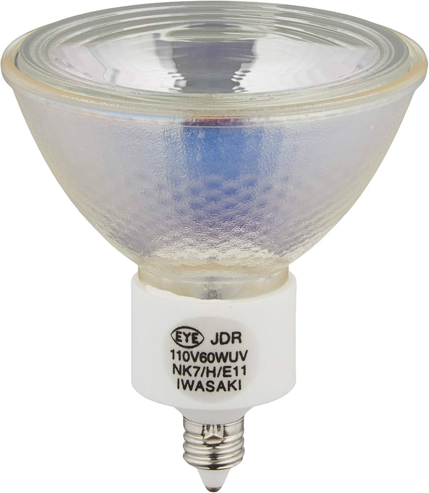 Amazon | 岩崎 ハロゲン電球 JDR110V60WUV/NK7/H/E11 | 岩崎
