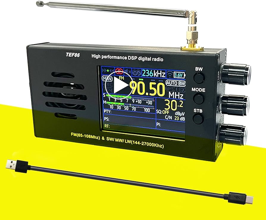Amazon.com: TEF6686 Full Band Radio Receiver Portable Digital AM
