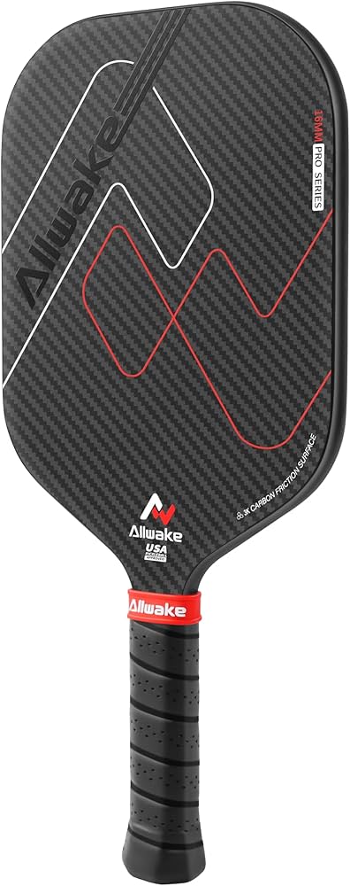 Amazon.co.jp: ピックルボールパドル、3K未加工カーボンファイバー