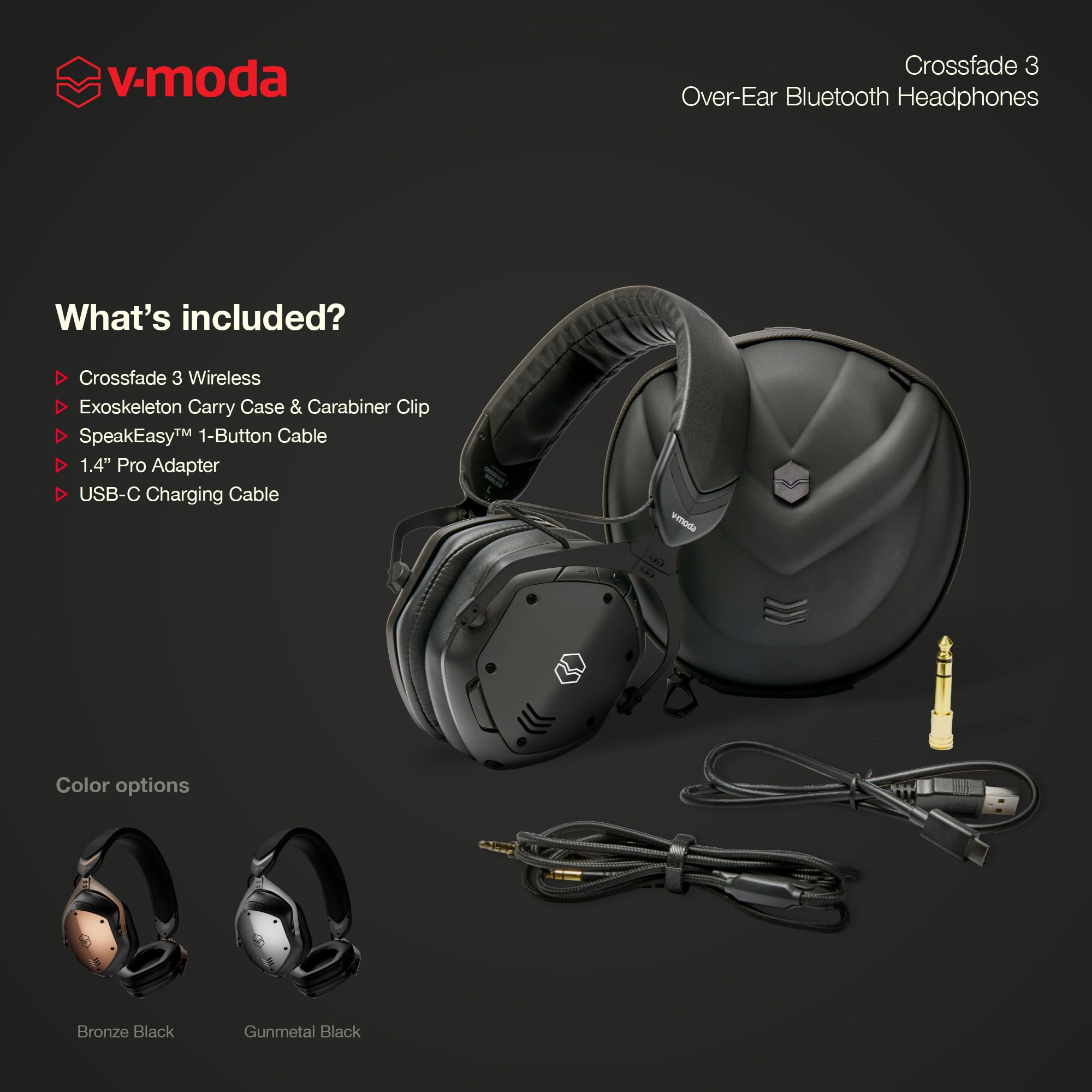 Amazon.co.jp: V-MODA Crossfade 3 Wireless XFBT3-MTBK Bluetooth