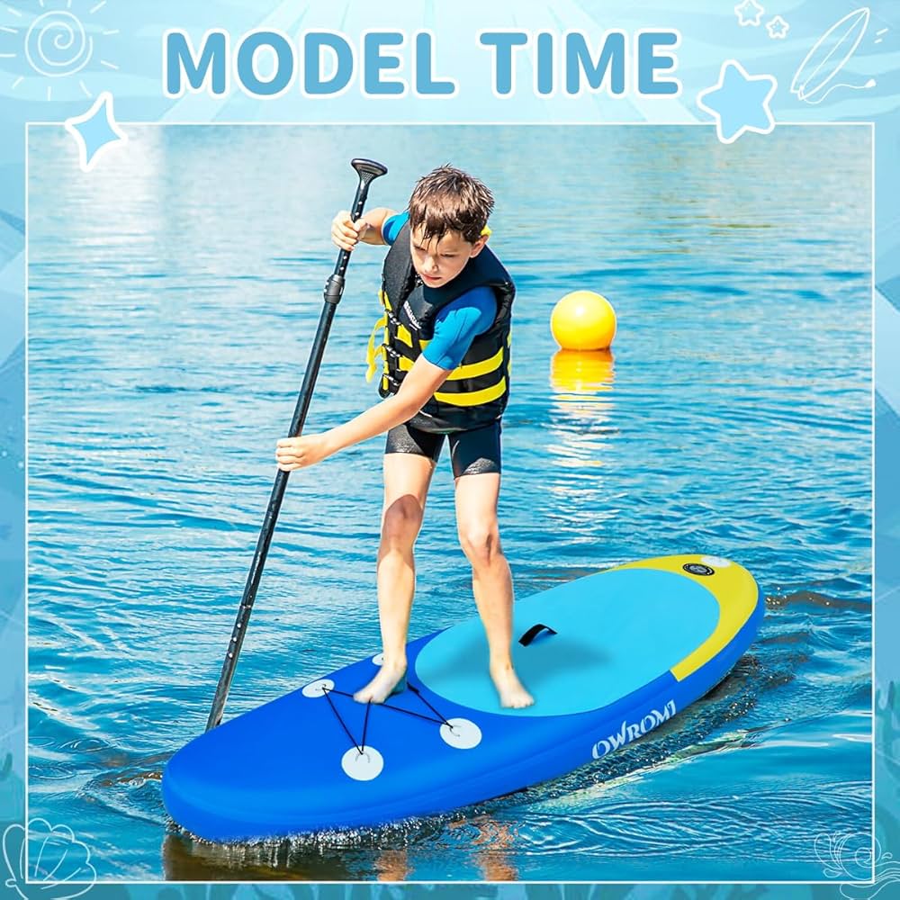 Amazon | 子供用 スタンドアップパドルボード 空気注入式SUP
