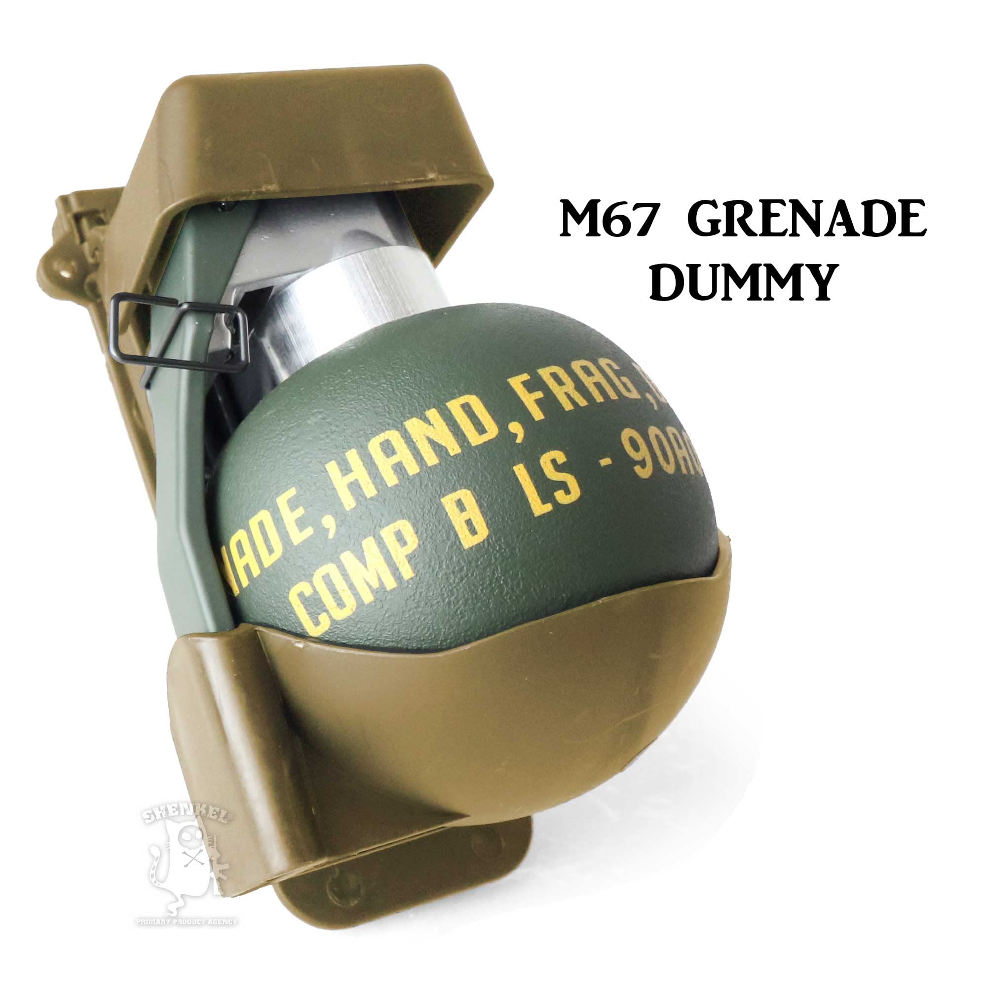 Amazon.co.jp: M67 グレネード 破片手榴弾 モールシステム対応QD専用