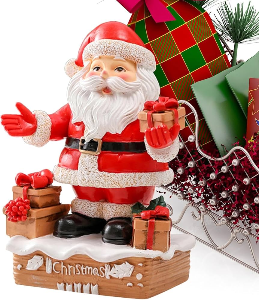 Amazon.co.jp: 屋外サンタクロース像、サンタクロースの置物