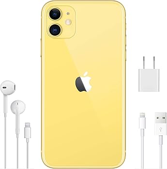 Amazon.com: Apple iPhone 11 [64GB, Yellow] + Carrier Subscription