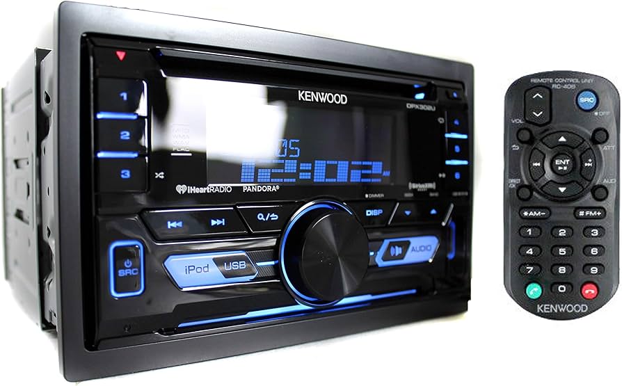 Amazon.com: Kenwood DPX302U 2-DIN CD Receiver with Front USB & Aux