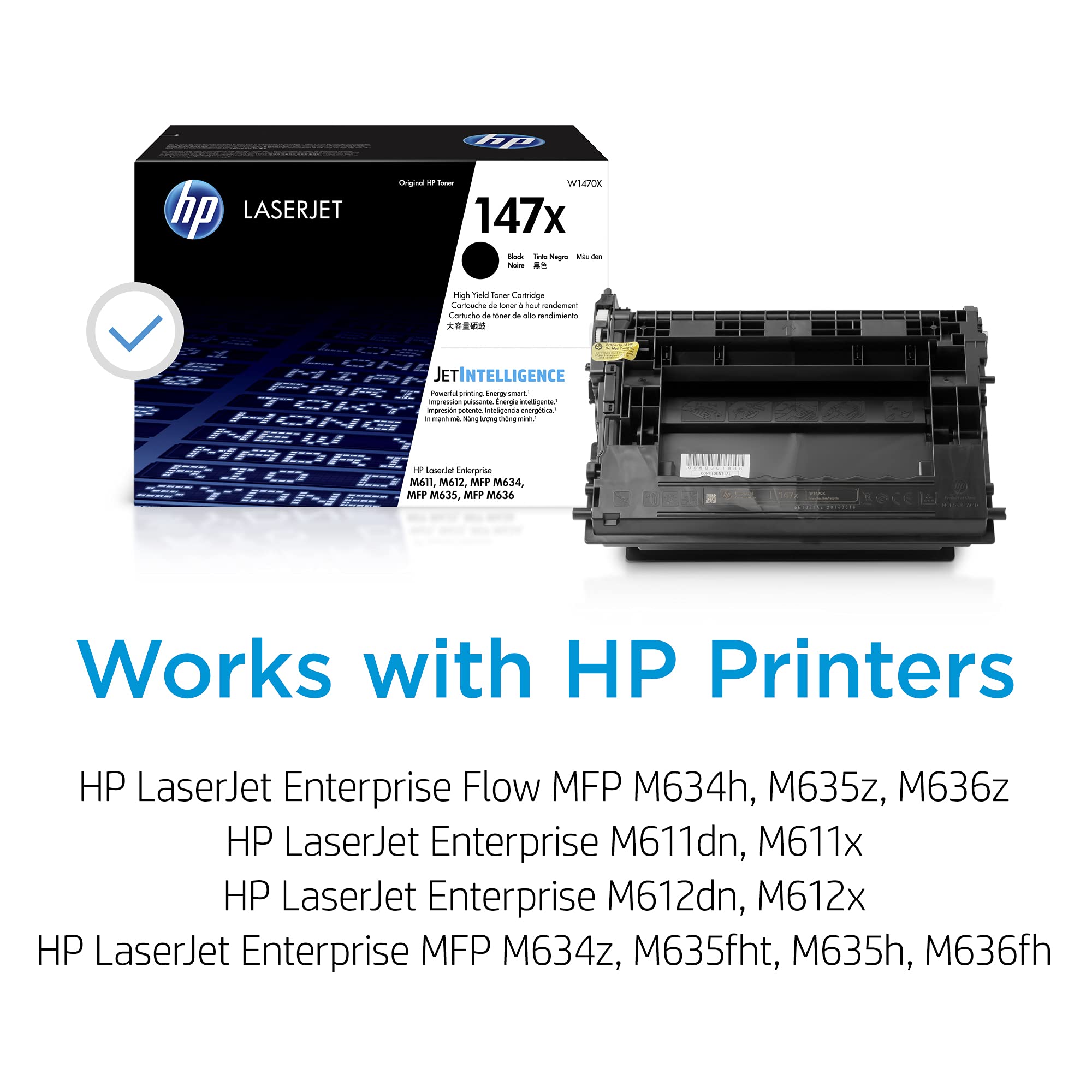Amazon | HP 純正 HP147X 黒トナーカートリッジ W1470X | HP | トナー