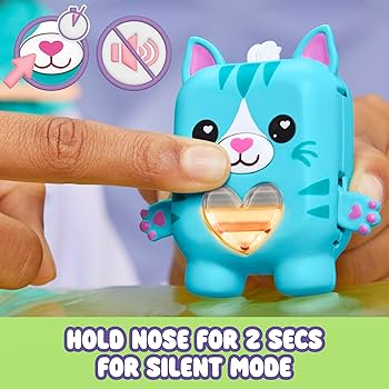 Amazon.com: Nano-MALS Pawtricia The Blue Kitty, Electronic Pet Cat