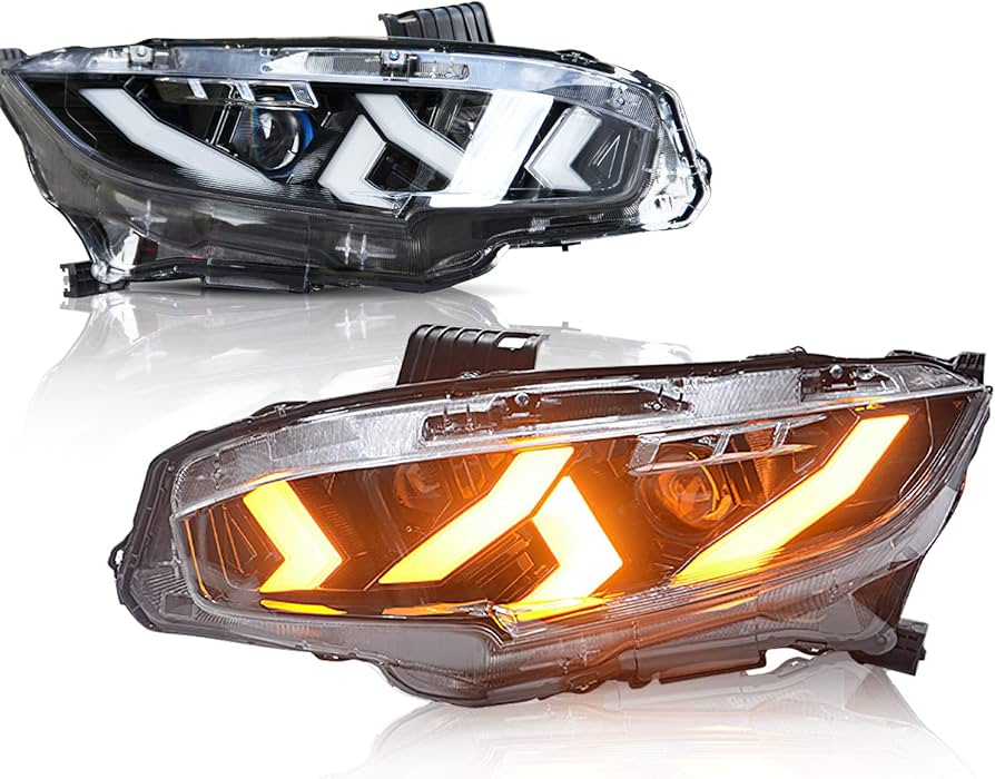 Amazon | YUANZHENGホンダ シビック ヘッドライト FK7 FK8 タイプ R