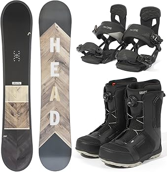 Amazon | HEAD(ヘッド) 24-25 メンズ スノーボード 3点セット 板