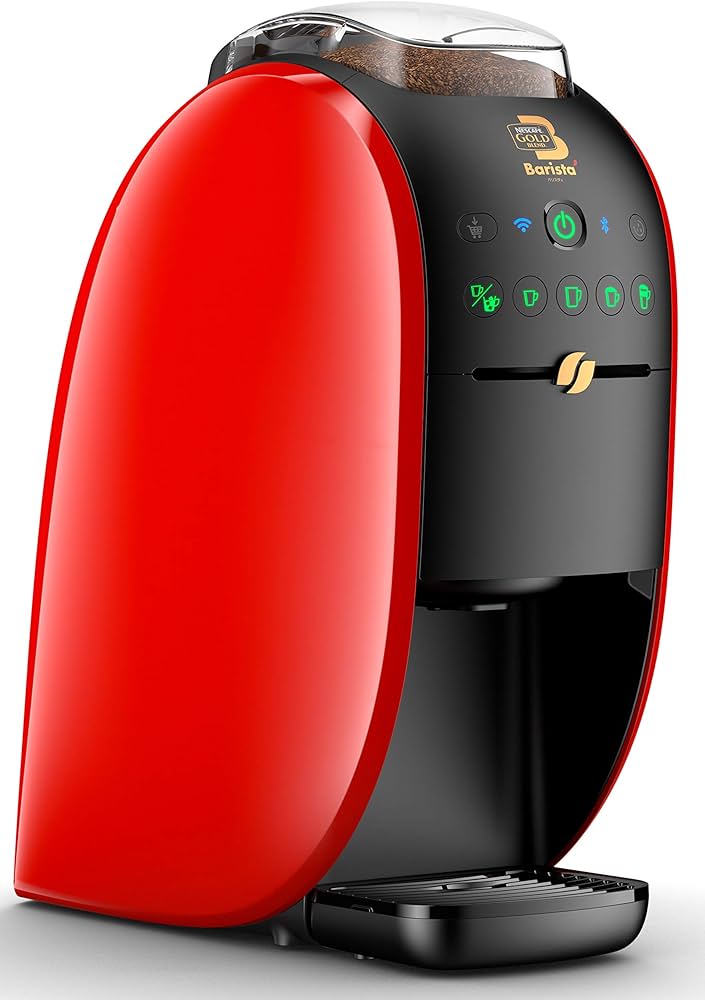 Amazon.co.jp: Nescafe Gold Blend Barista Double SPM9638 Red [Smart
