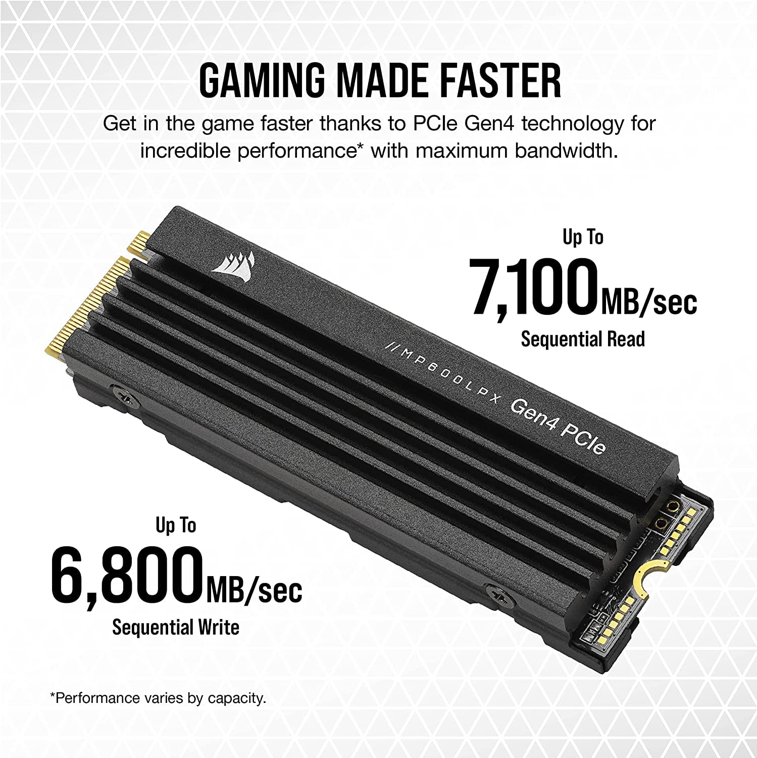 Amazon | CORSAIR MP600 PRO Low Profileシリーズ 4TBモデル 【LPX
