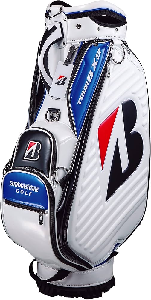 Amazon | ブリヂストンキャディバッグ プロレプリカ総エナメルモデル