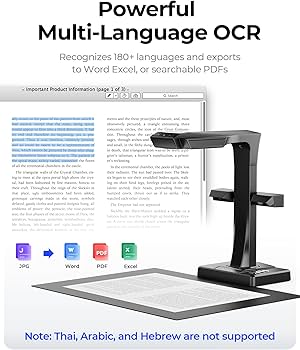 Amazon.co.jp: CZUR ET MAX ブックスキャナー 3800万画素