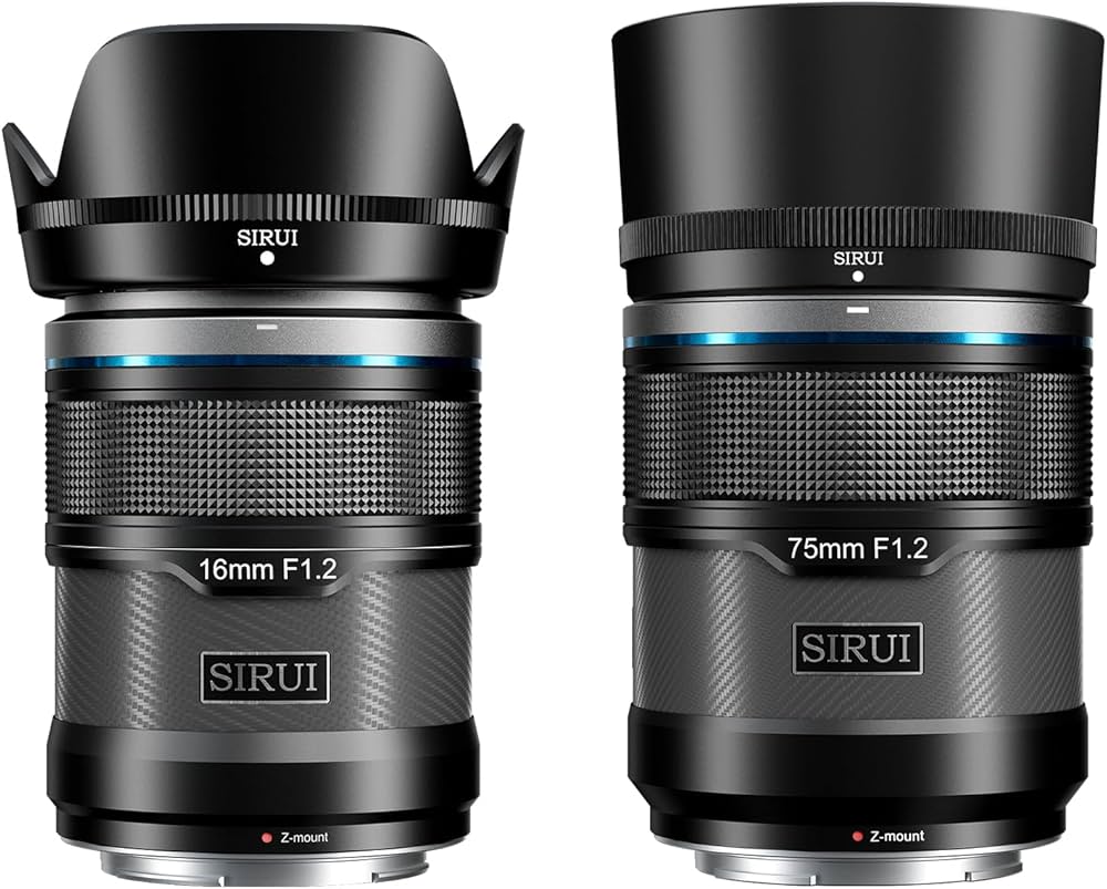 Amazon.co.jp: SIRUI Sniper 16mm、75mm オートフォーカスレンズセット
