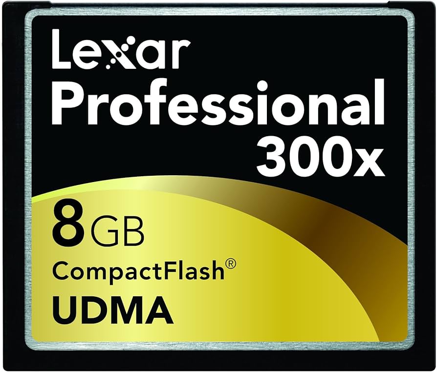 Amazon.com: Lexar Professional Series 8 GB 300x UDMA CompactFlash