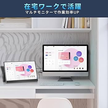 Amazon.co.jp: モバイルモニター 15.6 インチ FHD 1080P モバイル