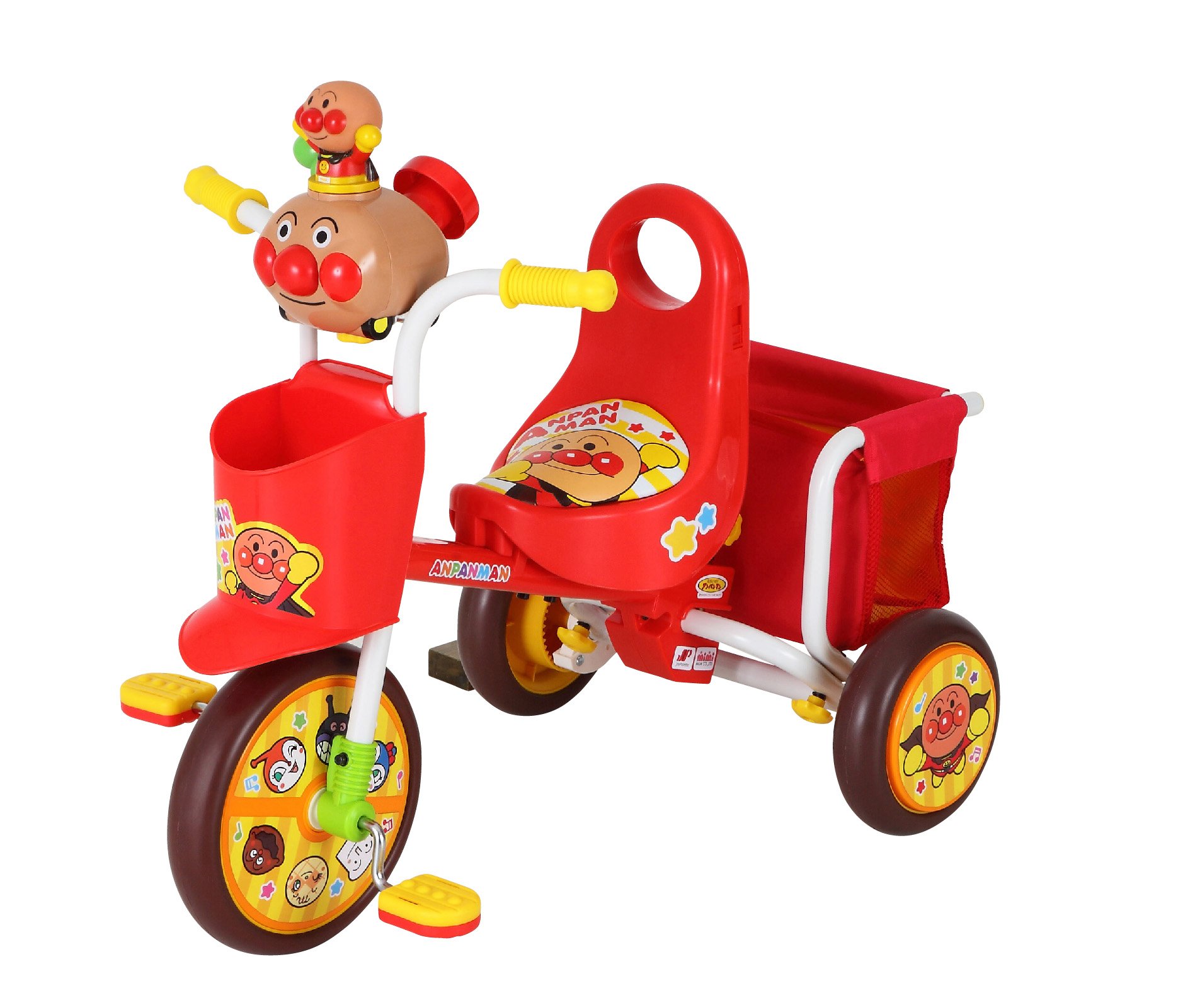 Amazon.co.jp: おでかけ三輪車 わくわくアンパンマンごう ピースII