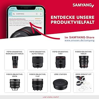 Amazon | SAMYANG 単焦点望遠レンズ MF 85mm F1.4 Z ニコン Z用