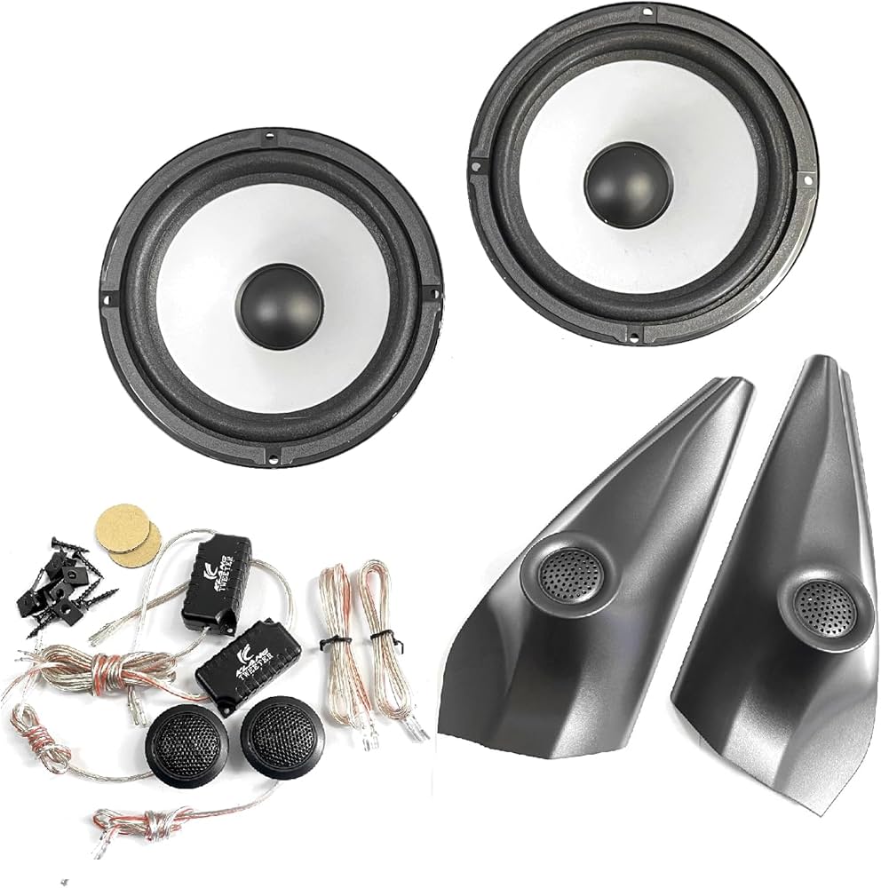 Amazon.co.jp: CGP 車載用 ツイーター内蔵 ツイーターパネル 17cm