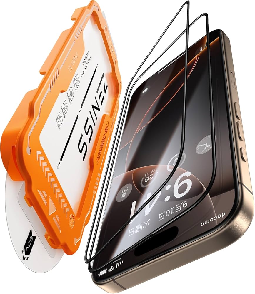 Amazon | iphone 16 pro max ガラスフィルム 用 【米軍No.1規格航空