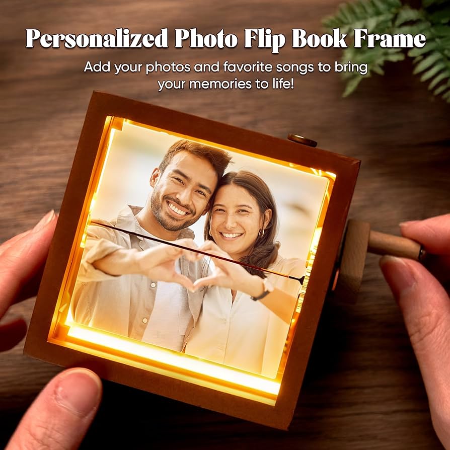 Amazon.com: Personalized Gifts for Couples Custom Photo Flip Book