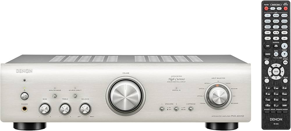 Denon PMA-800NE Integrated Amplifier for Hifi System, Stereo