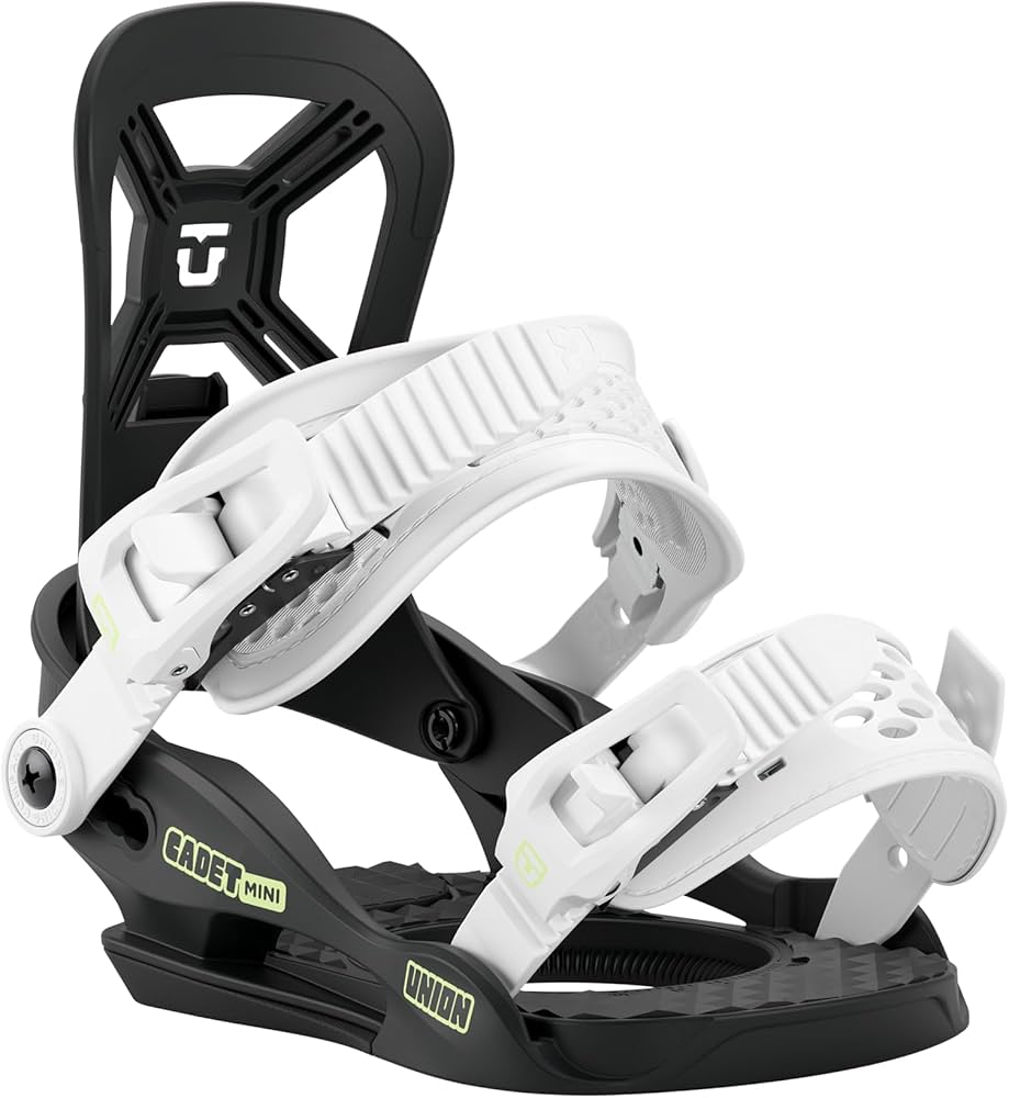 Amazon.com : Union Cadet Mini Kids Snowboard Bindings, Black, X