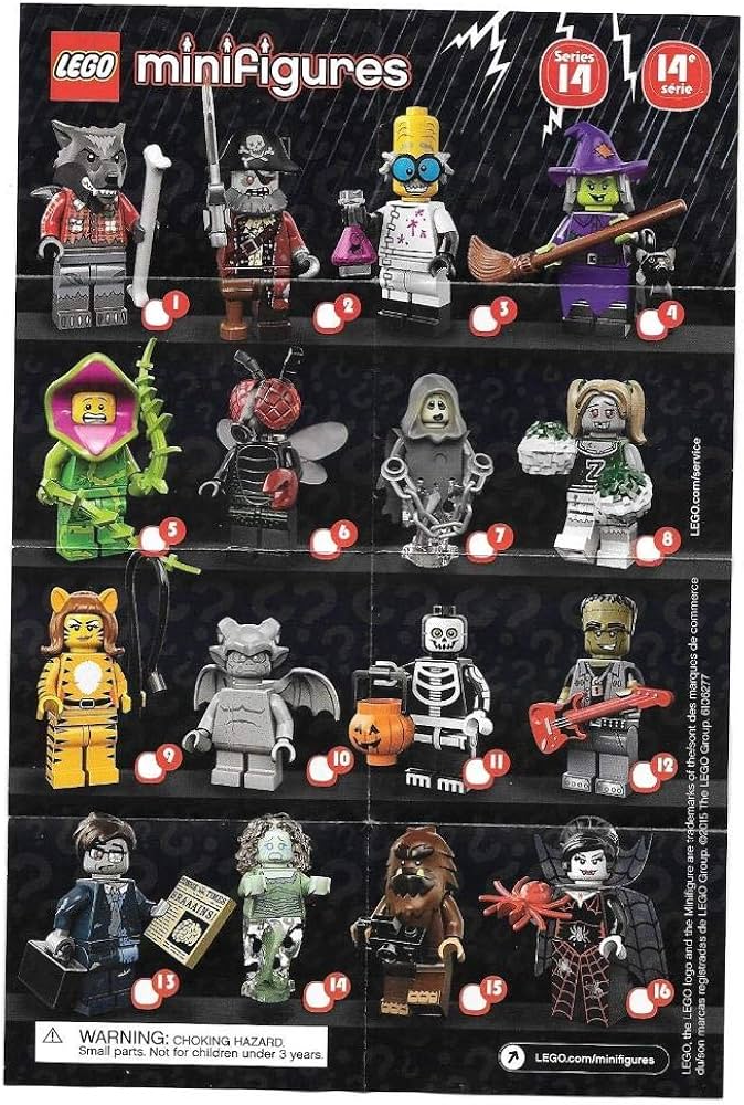 Amazon.com: Minifigures Series 14 Single Figure : Toys & Games