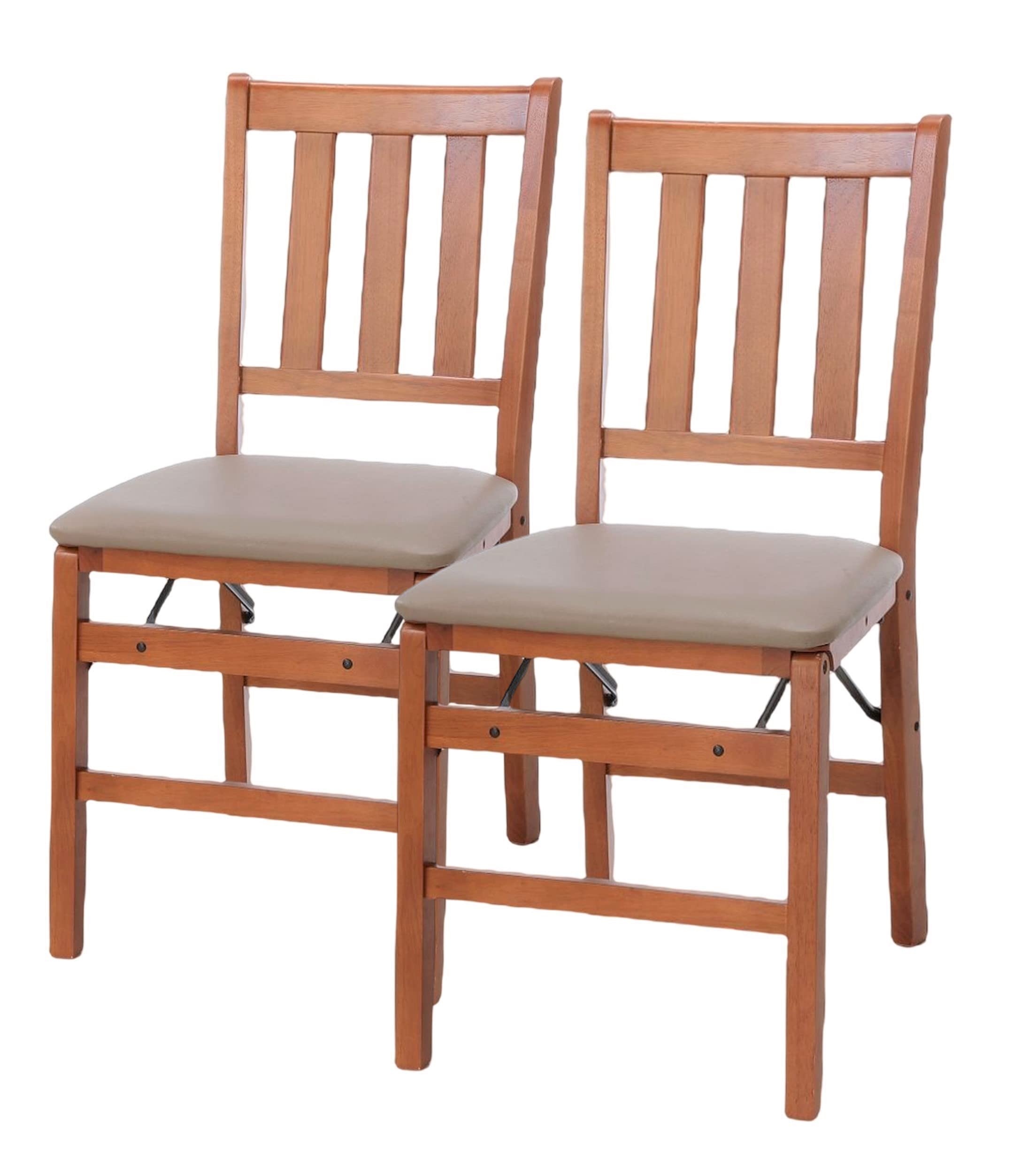 Amazon.co.jp: ビータ(Vita) 折りたたみダイニングチェア 2脚組