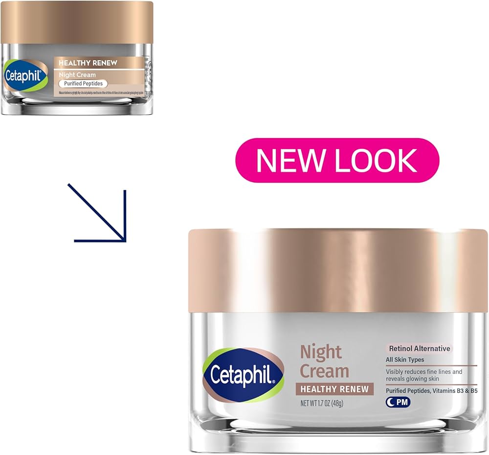 Amazon.com: Cetaphil Healthy Renew Skin Tightening Night Cream 1.7
