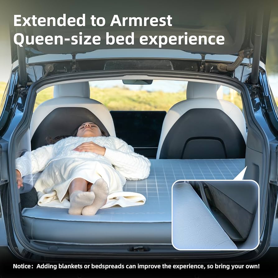 Amazon.co.jp: Havnby 4.5インチ フォームマットレス TeslaモデルY用