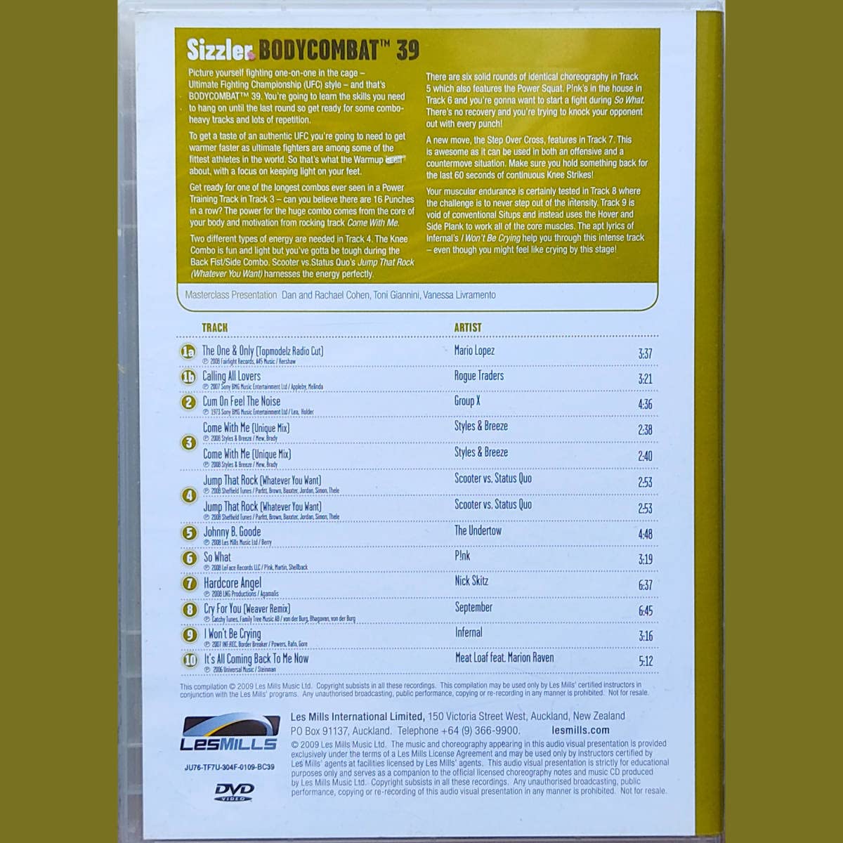 Amazon.co.jp: ボディコンバット 39 CD DVD LESMILLS BODYCOMBAT