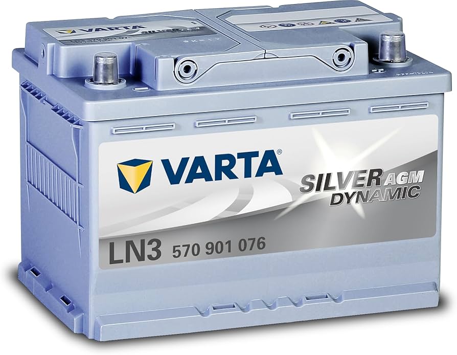 Amazon | VARTA(バルタ) Silver Dynamic AGM LN3 (570 901 076) 輸入車