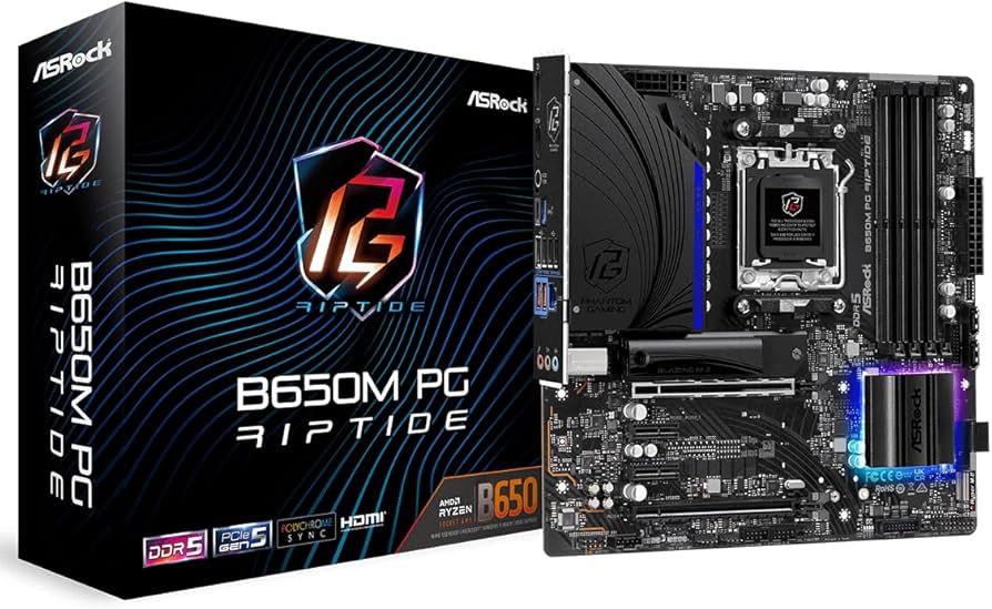 Amazon.com: ASRock B650M PG Riptide AMD Ryzen 7000 Series