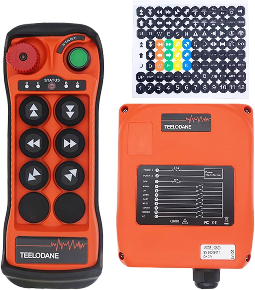 Amazon.com: Q600 Industrial Wireless Crane Remote Control kit 6