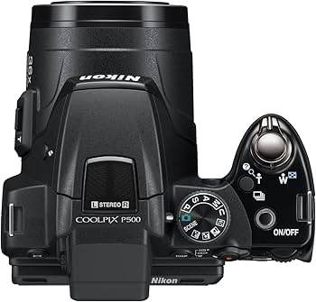 Amazon | NikonデジタルカメラCOOLPIX P500 ブラック P500 1210万画素